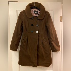 Mossimo Brown Pea Coat